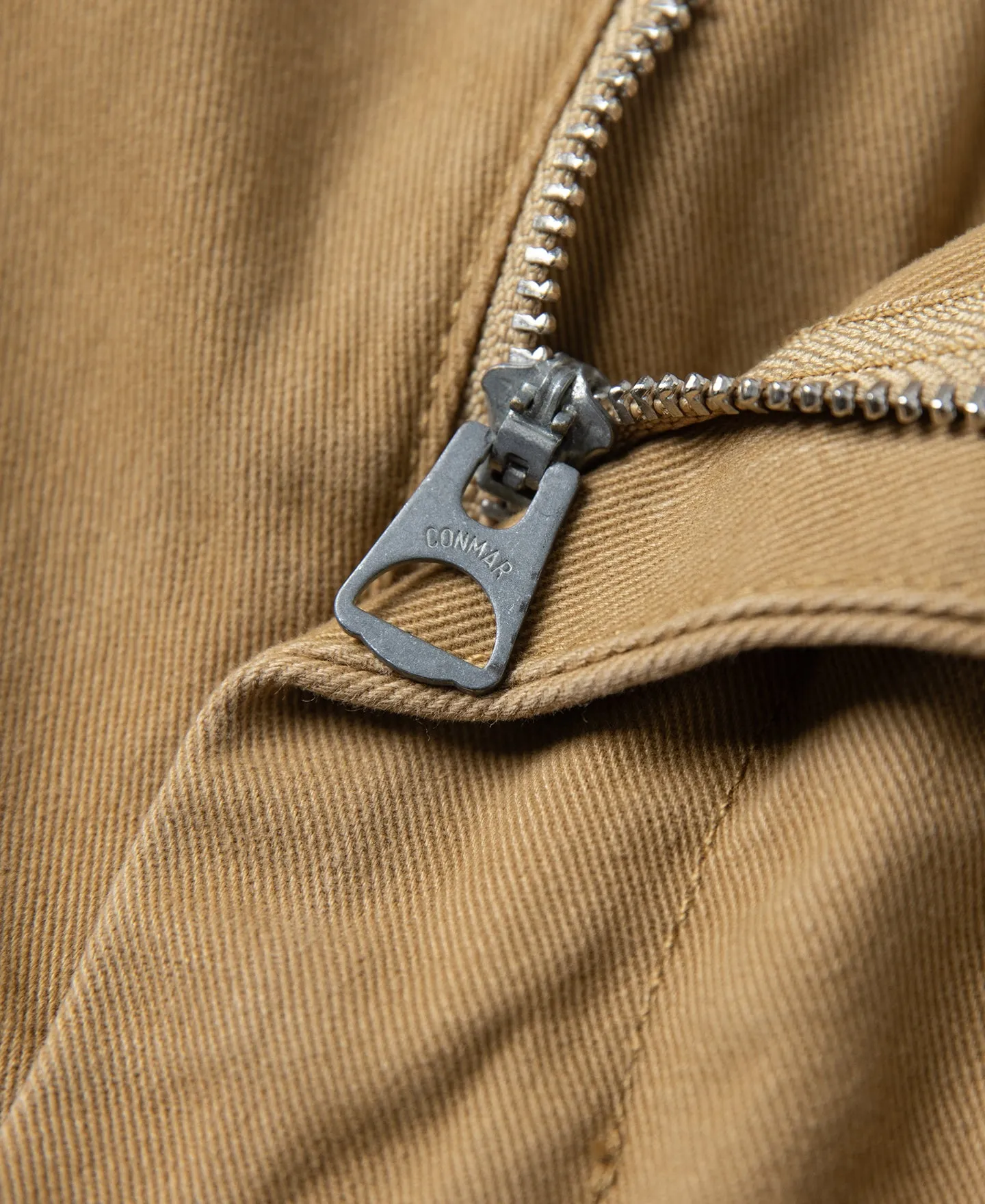1930s IVY Style Double Pleated Chino Trousers - Yellow