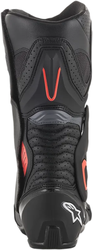 ALPINESTARS SMX-6 v2 Boots - Black/Gray/Red - Vented - US 14 / EU 50 2223017-1133-50