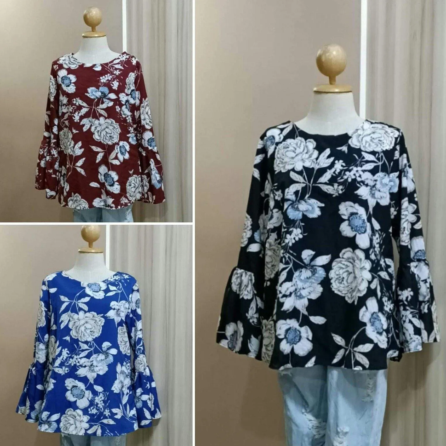 Basic  Floral TOP - Dora