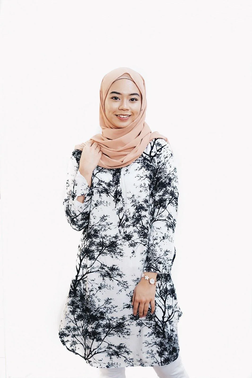 Basic Midi Blouse - Ayesha