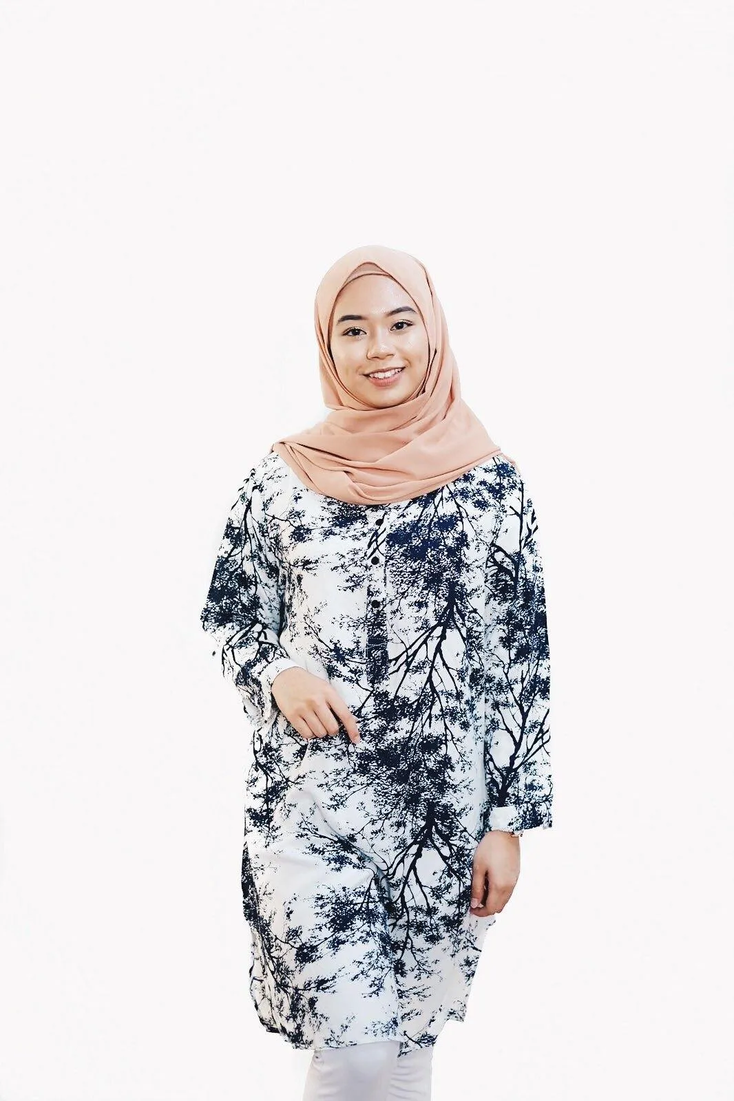 Basic Midi Blouse - Ayesha