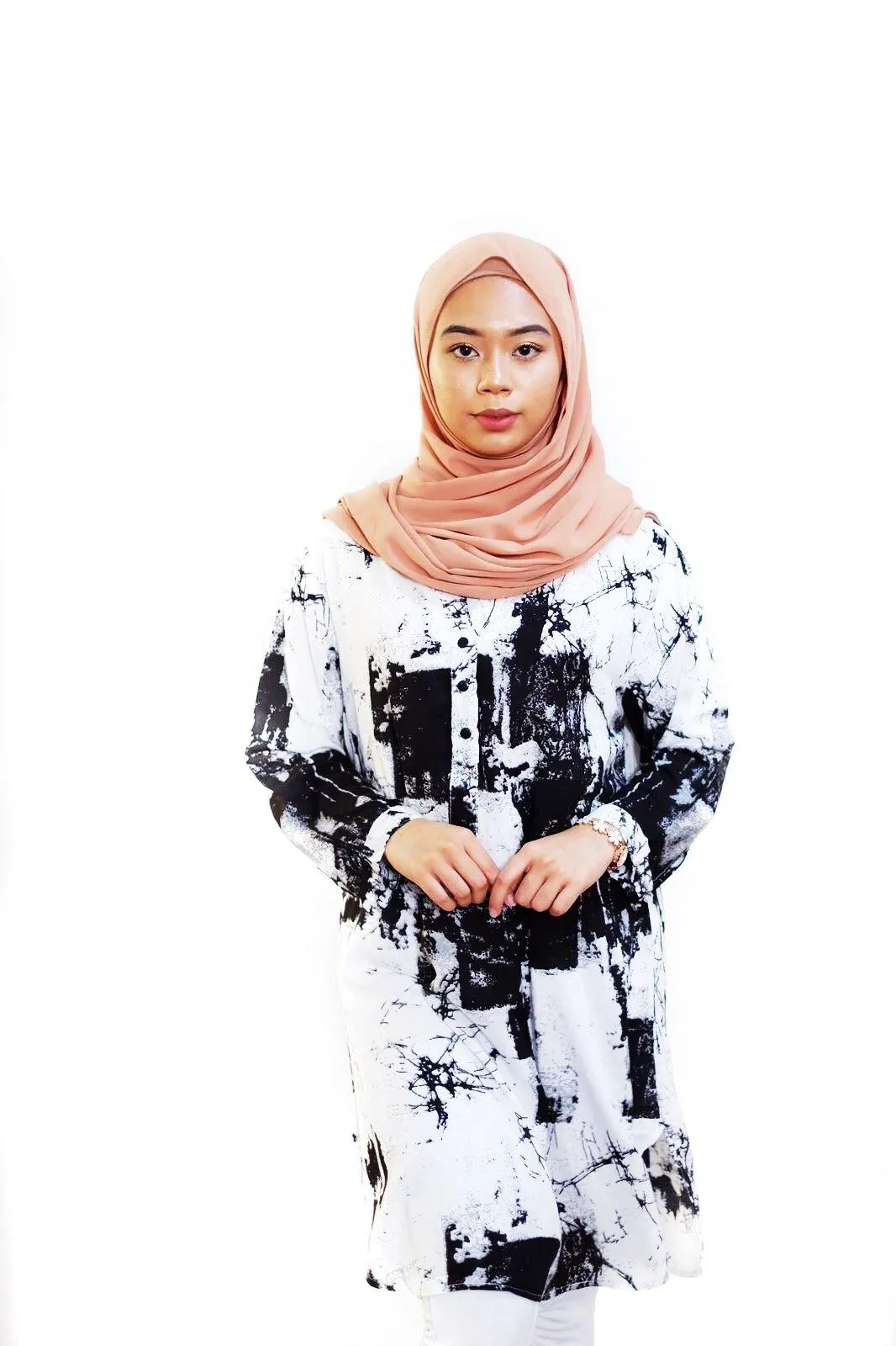 Basic Midi Blouse - Ayesha