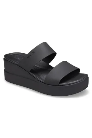 Brooklyn Black/Black Mid Wedge