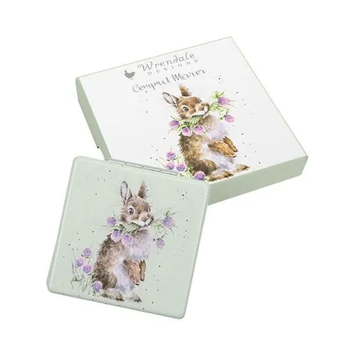 Compact Mirror Mr016 Clover Bunny
