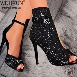 High Heels Shoes Buckle
