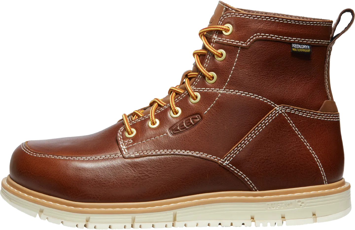 KEEN Men's San Jose 6 Inch Waterproof Boot Aluminum Toe 1027080D