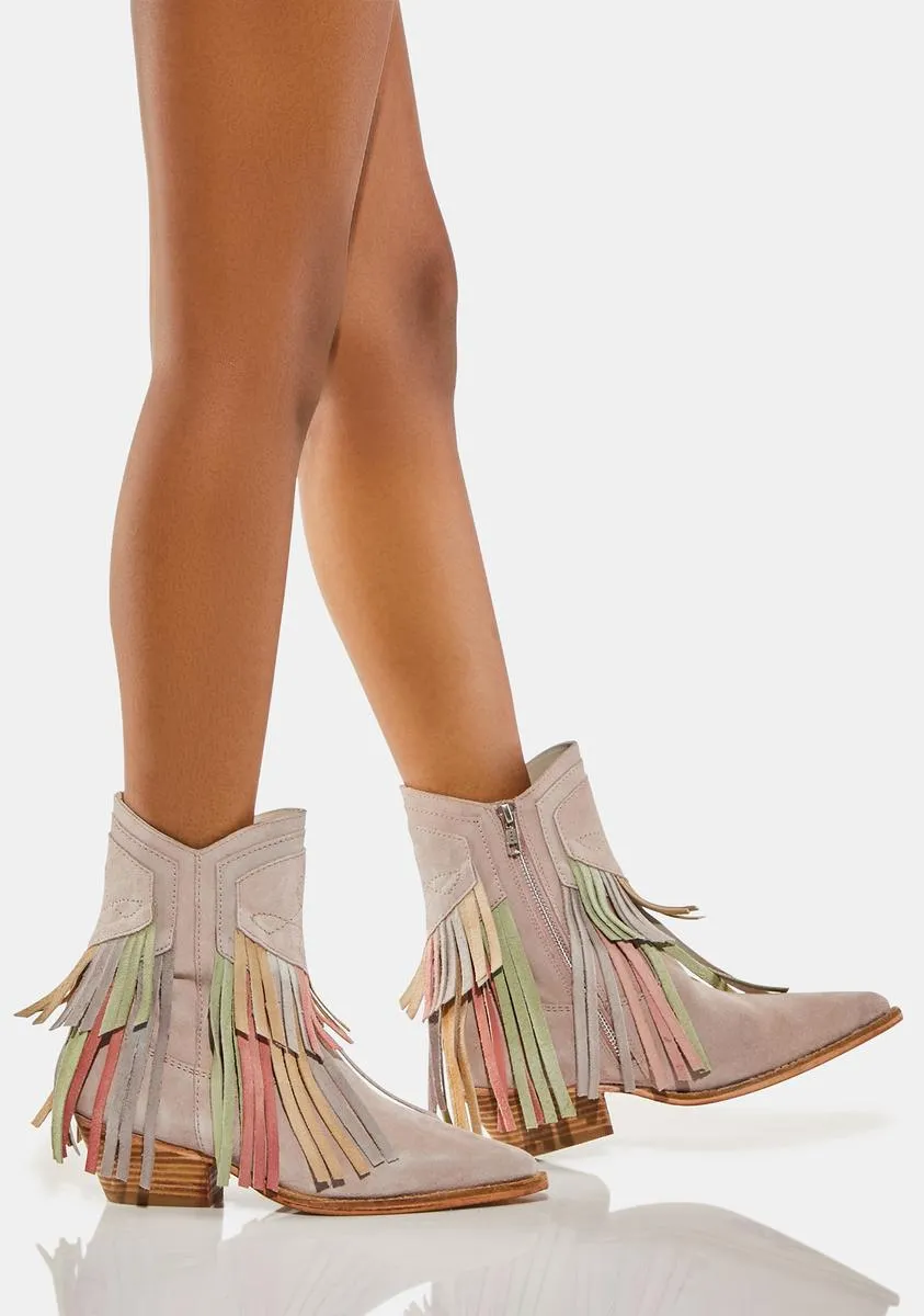Lawless Fringe Western Boots