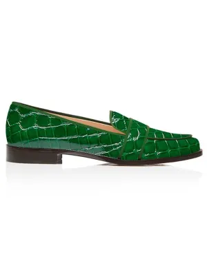 Martin Mocassin Croc-Effect Loafer