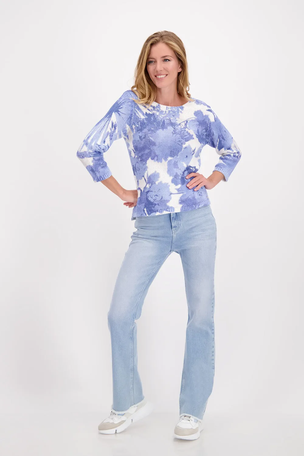 Monari Allover Printed Jumper M407655
