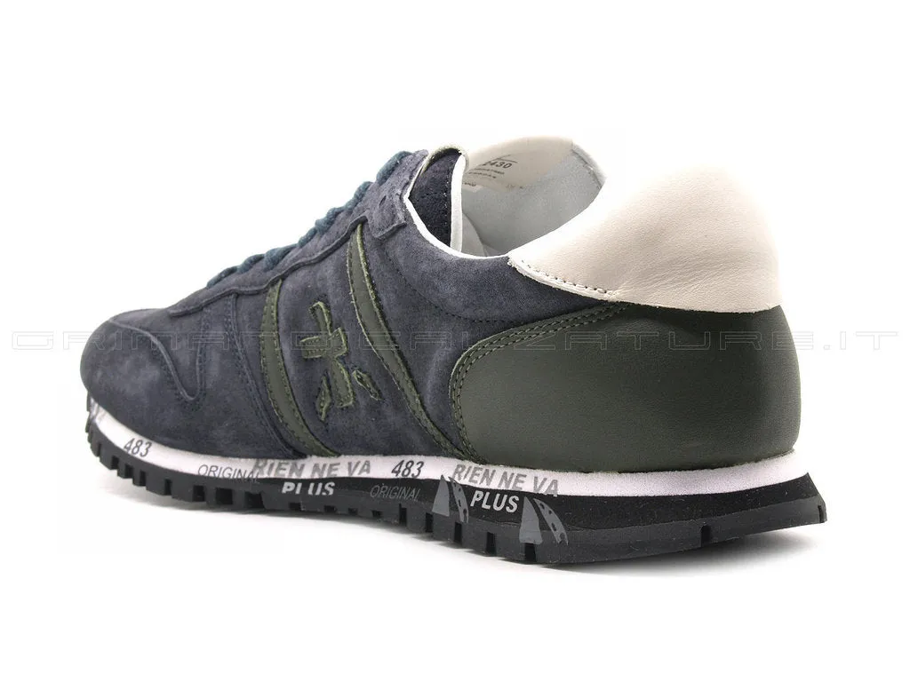 Premiata uomo sneakers Prince blu