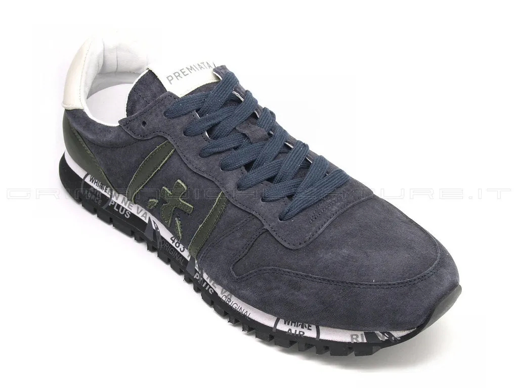 Premiata uomo sneakers Prince blu