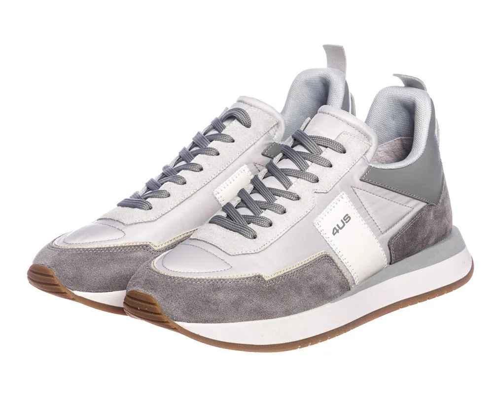 SNEAKERS VELOUR GRIGIO