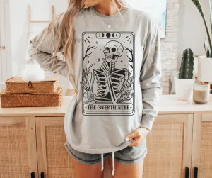 The Overthinker Skellie Tarot | Comfort Colors Long Sleeve