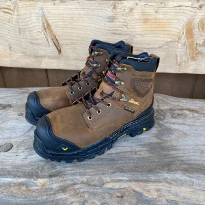 Thorogood Infinity FD Series 6" Brown Safety Toe Waterproof Work Boots 804-3416