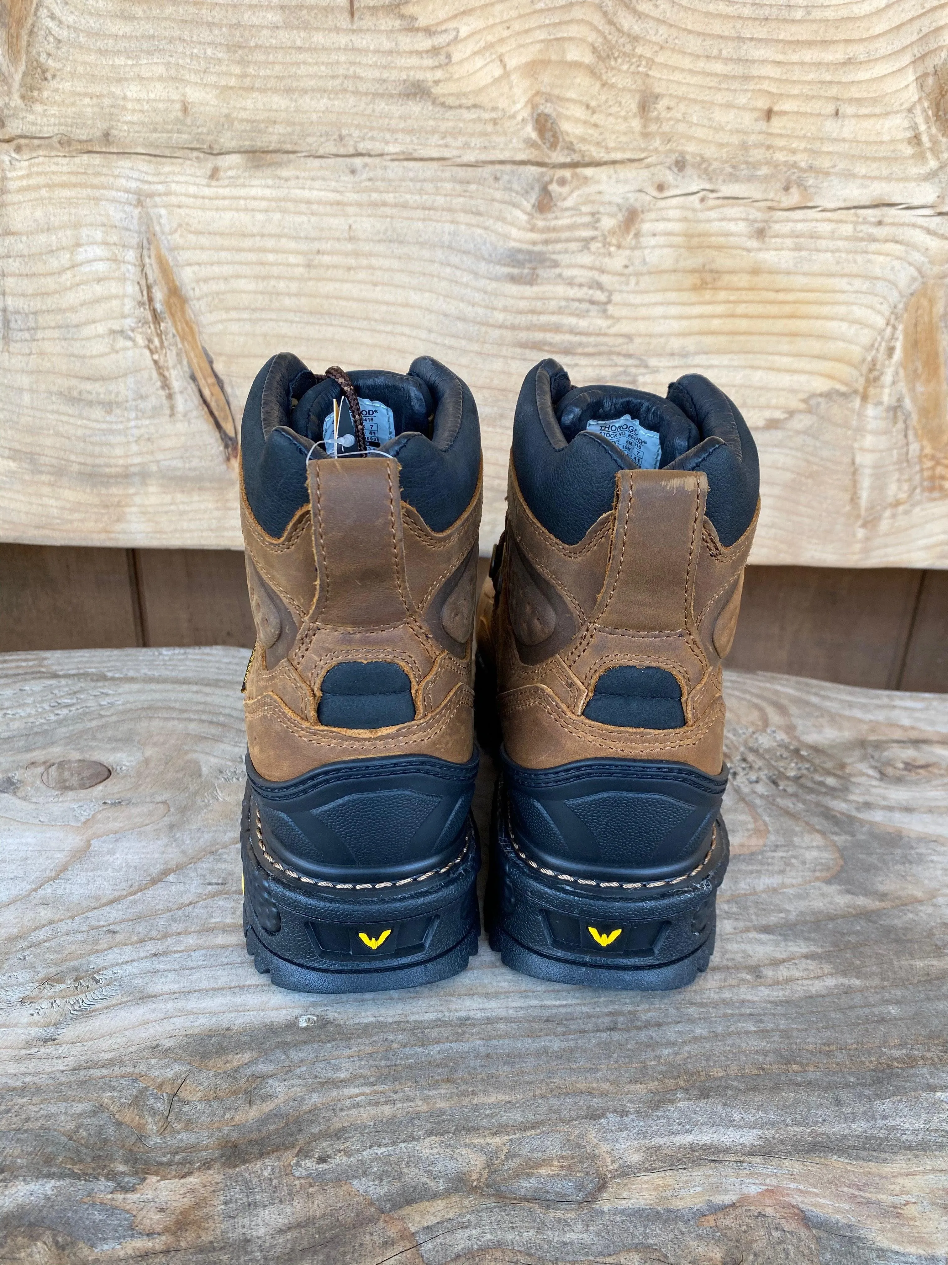 Thorogood Infinity FD Series 6" Brown Safety Toe Waterproof Work Boots 804-3416