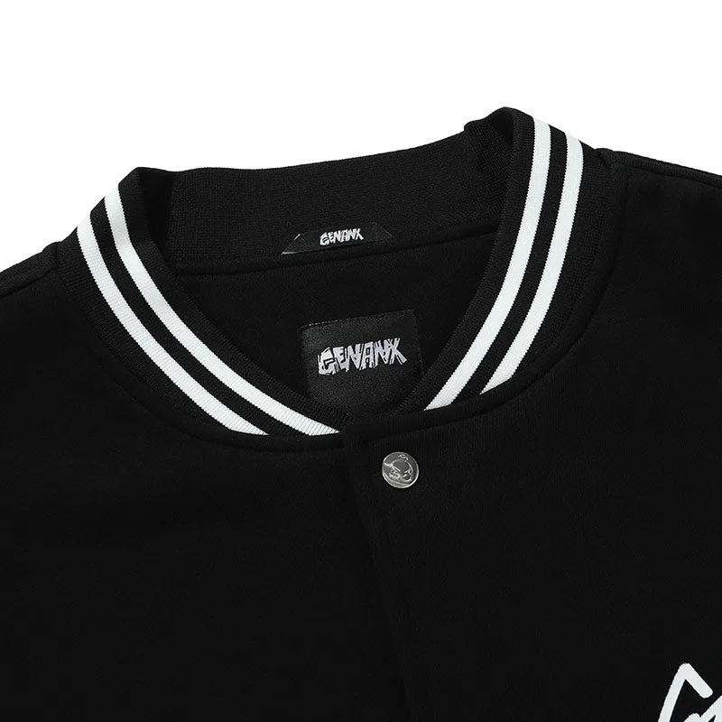 Vintage American Badge Baseball Jacket